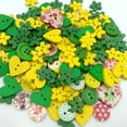 thumbnail image 2 of 40g Botones Decorativos Botones Mixtos para Niños Botones Infantiles Botón Macarena  Arte DIY, 2 of 6