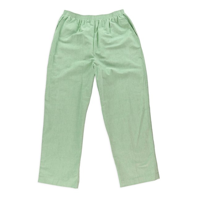 Pantalones casuales tejidos Alfred Dunner Mujer Verde 14P