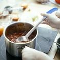 thumbnail image 2 of Cuchara para servir salsa de pizza, cucharón de acero inoxidable (8 onzas), 2 of 8