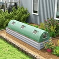 thumbnail image 2 of Outsunny Mini Greenhouse with Mesh Windows, Tunnel Growing Tent, Green, 2 of 10