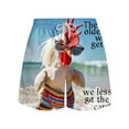 thumbnail image 6 of Luxalzxs Funny Chicken Mens Swim Trunks, Rooster Swimming Trunk for Men, Beach Shorts, Mens Swim Shorts Fashion Quick-Dry Beach Board Shorts, 6 of 6
