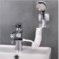 thumbnail image 1 of Juego de alcachofa de ducha para lavabo, teleducha de baño, manguera telescópica de 1,5 m ACTIVE Biensenido a ACTIVE, 1 of 3