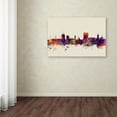 thumbnail image 2 of Trademark Fine Art "Cardiff Wales Skyline" Canvas Art by Michael Tompsett, 2 of 2