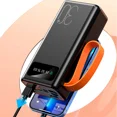 thumbnail image 3 of Misty 70000mAh Solar Power Bank Fast Charger Large Capacity Portable Mobile External Battery Black, 3 of 6