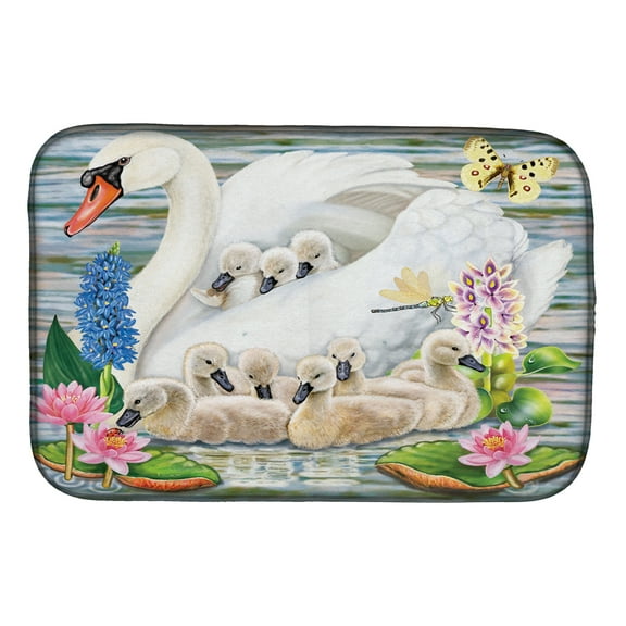 Mother Swan Dish Drying Mat