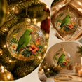 thumbnail image 4 of Liamobondopolis Glowing Christmas Story Ornament, Light Up Mini Holiday Scene with Tropical Bird for Christmas Tree and Winter Home, 4 of 7