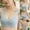 Sky Blue, variant on Babysbule Bras for Women Clearance Women's Bra Soild Wire Free Underwear One-Piece Bra Everyday Underwear
