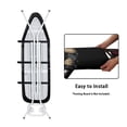 thumbnail image 4 of HELLHERO Pug Ironing Board Cover 3 Fasteners Elastic Edge Polyester Fiber Fabric for Mom Wife Gifts, 4 of 5