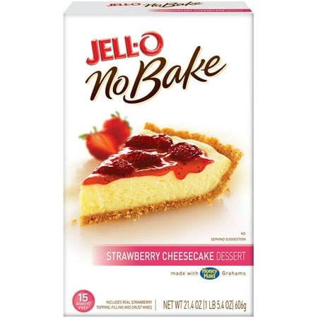 Kraft Foods Jello Strawberry Fruit Cheesecake