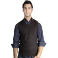 thumbnail image 4 of Blue Ocean Mens Solid Sweater Vest (sv-243), 4 of 12