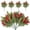 B, variant on Red Berry Christmas Artificial Bouquet, Christmas Winter Flowers, Indoor and Outdoor Plants, Table Decoration, Wreaths, Garlands, Arrangements