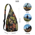 thumbnail image 4 of Botanical Cactus Backpack - Scientific Succulent Print, Durable Outdoor Pack, 4 of 4