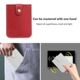 thumbnail image 4 of HOMEIORA 1pc RFID Blocking Credit Card Holder Pocket Purse Case Security Wallet, Pull-out 6 Slots Wallet for Women, Black, 4 of 7