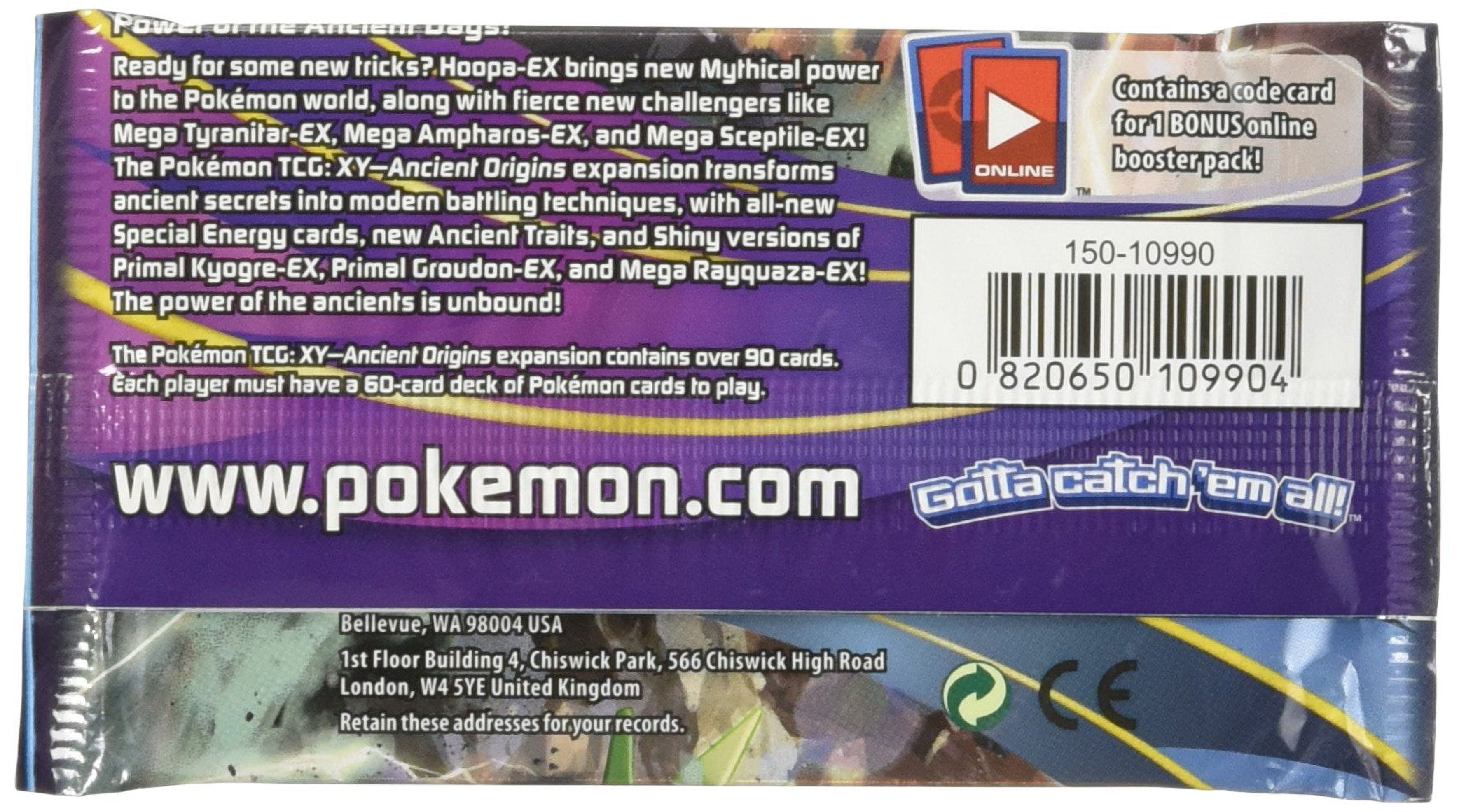 Pokemon XY Ancient Origins TCG online code cards (48 count)