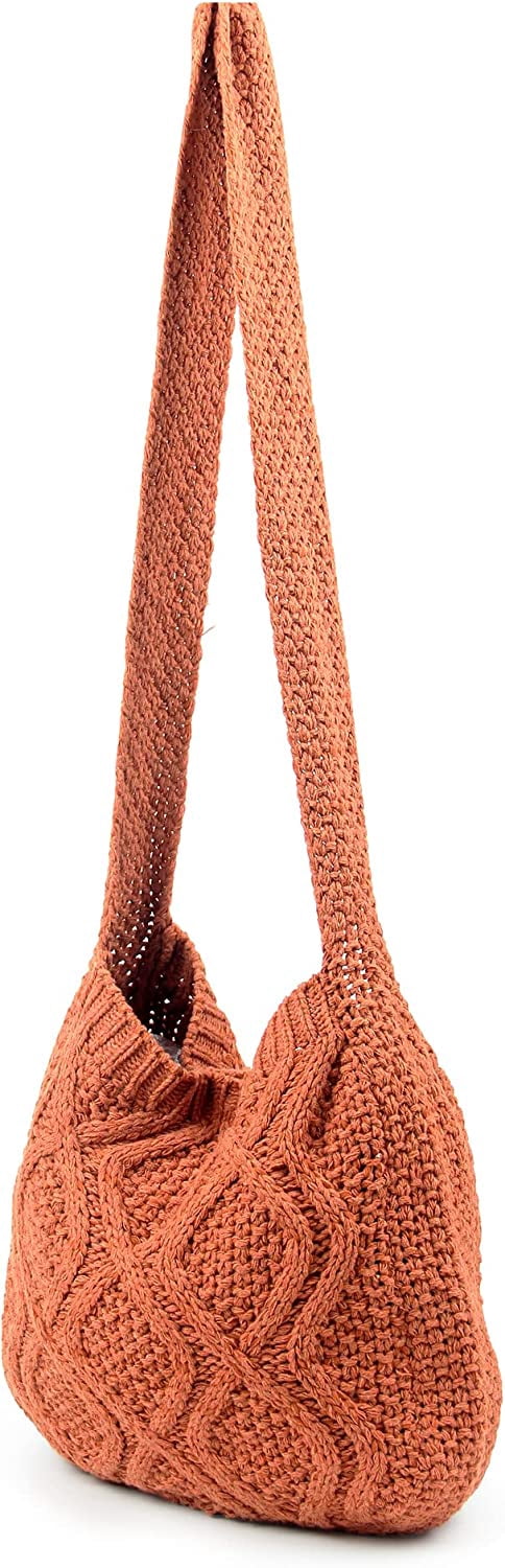 CoCopeaunts Women's Shoulder Handbags Crochet Bags Shoulder Shopping Bag tote bag aesthetic canvas tote cute tote bags