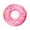 Pink, variant on FEISHENTT Cat Cone Soft Collar, Adjustable Donut Cat Recovery E Collars Spay Cones to Stop Licking Neck Cute Donut Anti-Lick Wound Healing Safety Elizabethan Collar for Kittens Coffee A