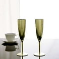 thumbnail image 6 of Efavormart 6 Pack - 5oz Premium Metallic Disposable Champagne Flutes - Gold Elegant Stylish Fancy Flutes for Party Toasting, 6 of 11