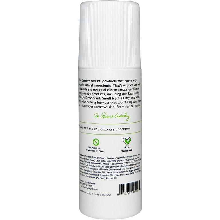 Amazon.com : Real Purity, (2 Pack) Roll-On Deodorant
