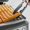 thumbnail image 6 of GreenPan Elite Ceramic Nonstick 4-Square Waffle Maker | Graphite, 6 of 9