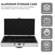 thumbnail image 3 of Caja de herramientas de aluminio Estuche de transporte portátil Estuche de almacenamiento de vuelo Estuche de transporte de carcasa dura, 3 of 5
