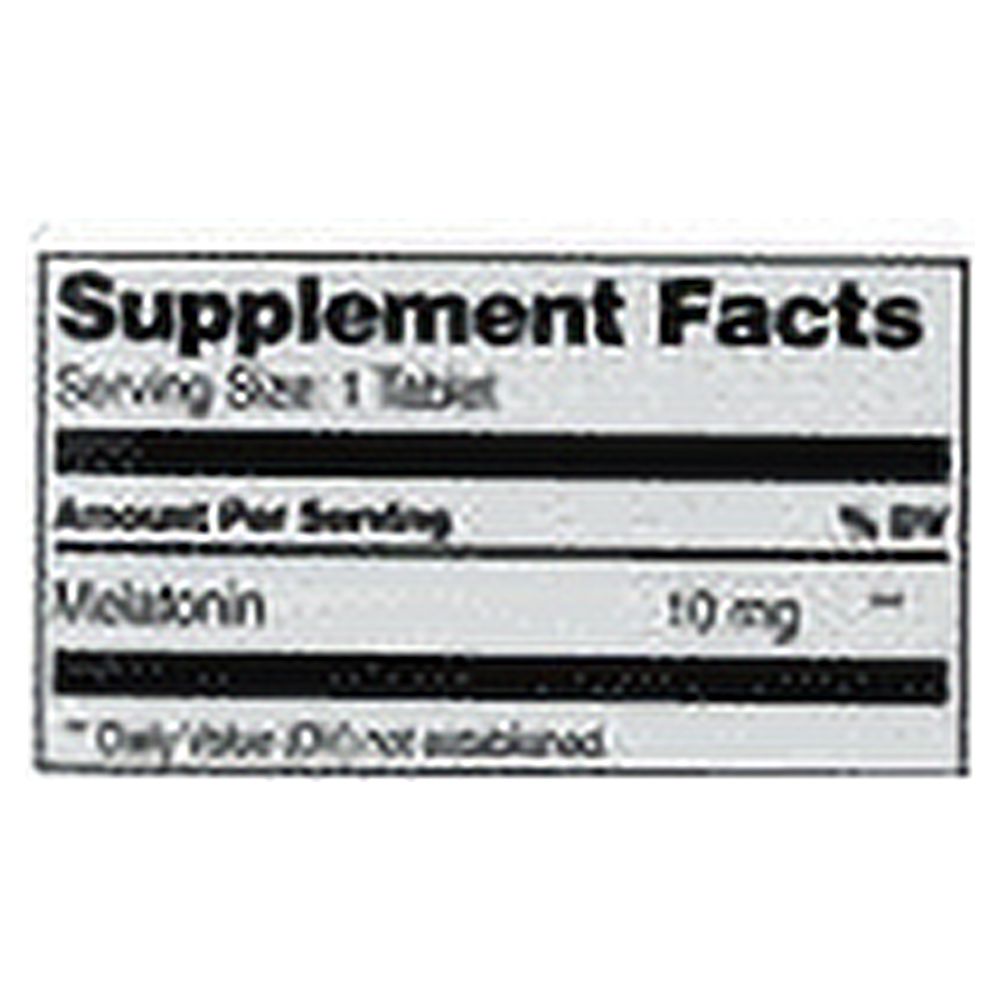 21st Century Melatonin 10 mg Quick Dissolve Tablets Cherry, 120 ct