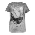 thumbnail image 4 of Dyegold Printed T Shirts For Women Short Sleeve Round Neck Vintage Graphic Tee Shirts Summer Casual Loose Fit Tops Blouses, 4 of 5