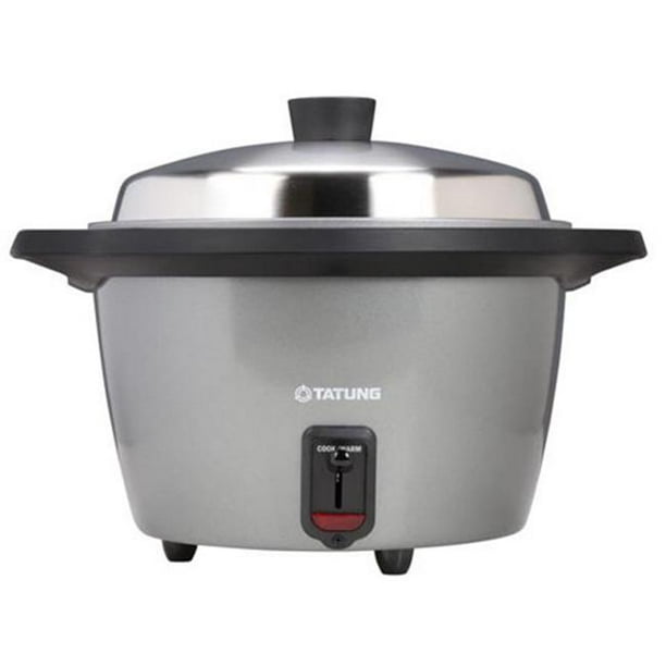 Tatung TAC 11L H UL 11 Cups Multi Functional Nano Ceramic Rice Cooker Silver Gray Walmart