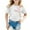 White, variant on Toddler Girls Tops & T-Shirts Easter Bunny Cute Rabbit Graphic Crew Neck Short Sleeve Tops Pullover Tshirts Holiday Wear,Beige,2-3 Years