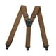 thumbnail image 5 of Tirantes para hombre Salvador 3 clips tipo camionero marrón, 5 of 9