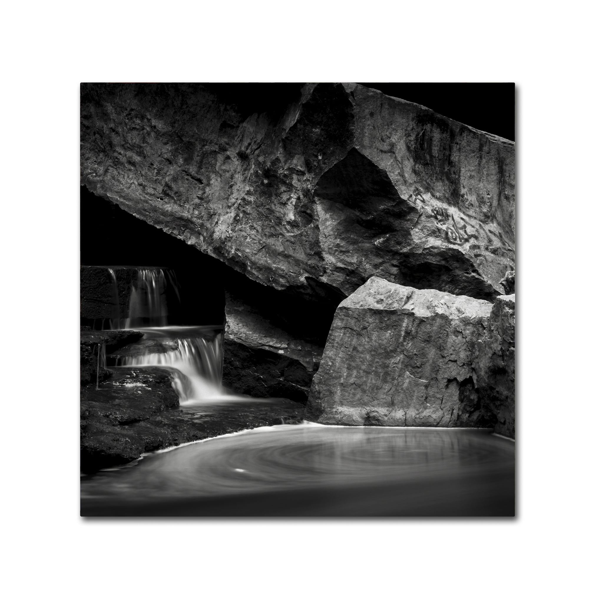 Trademark Fine Art "Whirlpool" Canvas Art by Dave MacVicar