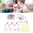 thumbnail image 3 of Beading Jewelry Making Kit, Jewelry Making Supplies Handcrafted Gifts with Storage Box for Studio for Beginners, 3 of 7