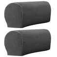 thumbnail image 2 of Dream Lifestyle Sofa Armrest Covers, Stretch Plush Arm Covers Anti-Slip Couch Armrest Covers Furniture Armrest Protector for Sofa Couch Chair Recliner, Set of 2, 2 of 8
