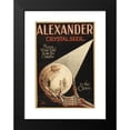 thumbnail image 2 of Anonymous 17x24 Black Modern Framed Museum Art Print Titled - Alexander, Crystal Seer Sees Our Life from the Cradle to the Grave. (1910), 2 of 5