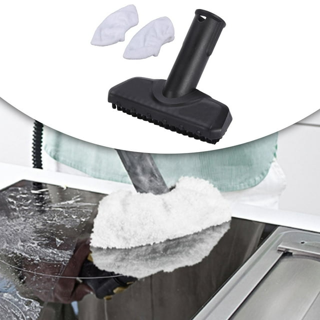 Cepillo de Boquilla de mano BLESIY con paño de microfibra cepillo limpiador de vapor