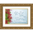 thumbnail image 1 of Murdock, Ramona 18x13 Gold Ornate Wood Framed with Double Matting Museum Art Print Titled - Merry Christmas, 1 of 4