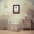 thumbnail image 3 of Martina Pavlova 11x14 Black Modern Wood Framed Wall Art Titled - Bows and Drinks, 3 of 6