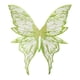 thumbnail image 1 of Alas de mariposa para elfo, ideales para usar en fiestas de disfraces de niños y adultos. Verde, 1 of 9