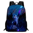 thumbnail image 2 of NAOJIE Arcane Anime Personnage Poudre Imprimé Sac d'École & Sac à Dos Léger Robuste et Durable & Rentrée des Classes Outils Quotidiens pour Étudiants(J), 2 of 3