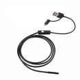 thumbnail image 3 of Caméra d'Inspection Industrielle 3-en-1 avec Borescope Intégré 6 LEDs IP67 Étanche USB Type-C pour Téléphone Intelligent Android/pc, 3 of 7