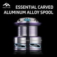 thumbnail image 3 of Blue Spinning Fishing Reel Single&Double Rocker Arm Optional 5.2:1 Gear Ratio 3+1 BB Perfect For Saltwater&Freshwater, 3 of 13