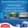 thumbnail image 2 of Impermeabilizante AMES Research Laboratories Blue MAX de 5 galones, 2 of 9