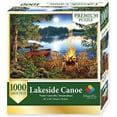 thumbnail image 2 of Springbok Majestic 1000 Piece Wooden Jigsaw Puzzle Lakeside Canoe, 2 of 3