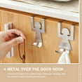 thumbnail image 2 of SEWCHICS Metal People Shape Hook for Door Back Hanger and Organizer, Wall Mount Storage Solution, 2 of 8