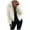 Beige, variant on Women's Sweaters Winter Hooded Cardigans Button Up Cable Knit Coats Jackets Outerwear with Pockets Coffee, M