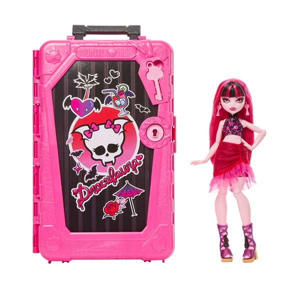 Monster High-Coffret Monstrueux Secrets Draculaura-avec accessoires