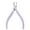 purple, variant on Cuticle Trimmer Cuticle Nippers Clippers Stainless Steel Hangnail Remover Sharp Cutter Pedicure Manicure Tool