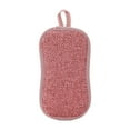 thumbnail image 1 of LILELIS Kitchen Cleaning Towel Grease Wiping Rags Absorbent Dish Cloth 2Sided Sponge O Cutlery Organizer Dump Duster Sponge, 1 of 2