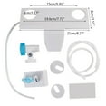 thumbnail image 4 of Yoetaun Bathroom for t-Toilet for -Bidet Sprayer-Kit Mechanical Ass Flusher-DIY Intelligent Toilet Flushing-Sanitary White, 4 of 9
