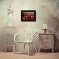 thumbnail image 3 of Austin Li 14x11 Black Modern Wood Framed Wall Art Titled - Red City, 3 of 6