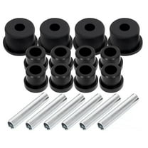Kojem Leaf Spring Bushing Kit for EZGO RXV 2008-2024 18PCS Anti-Squeak Replacement (Galvanized Steel/Nylon) for Gas & Electric Golf Carts